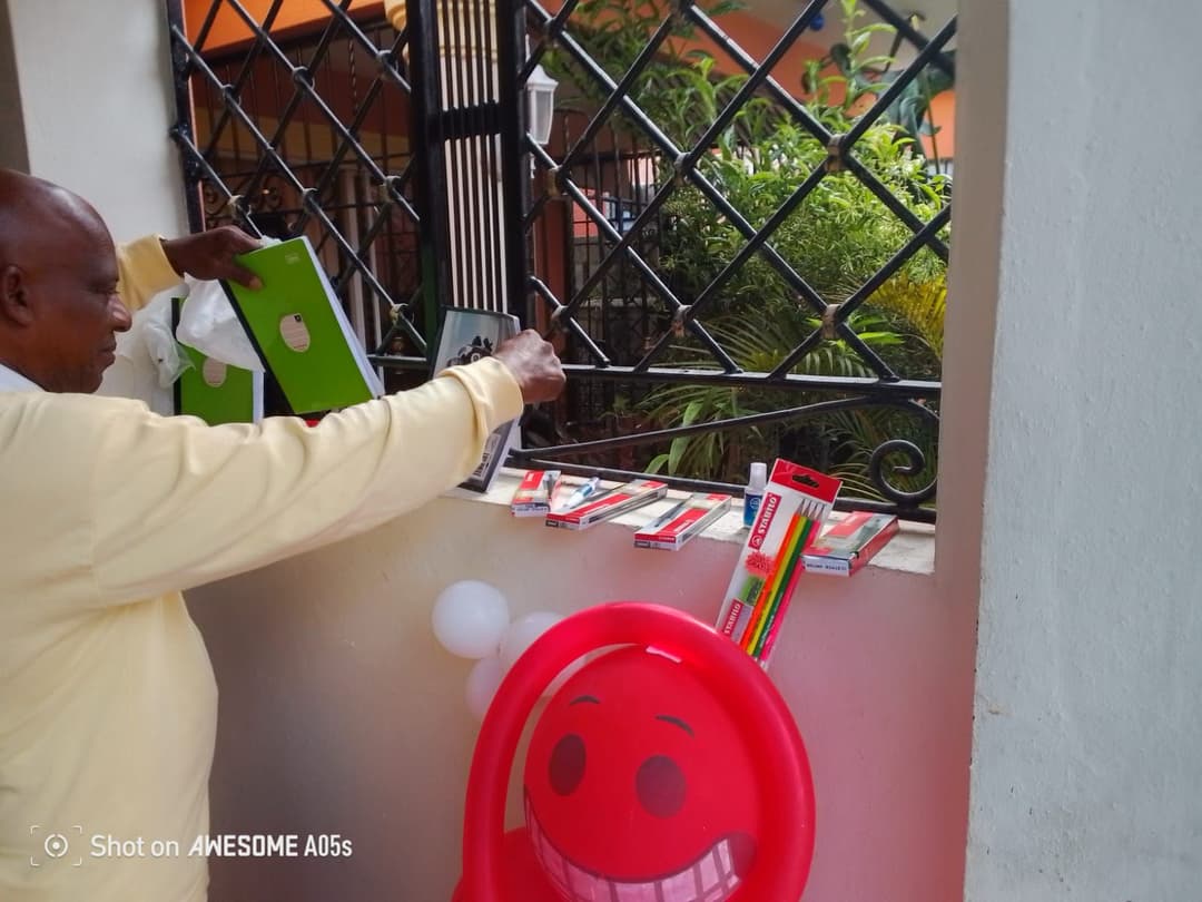 Actividad de fin de año para los niños de la clase de inglés